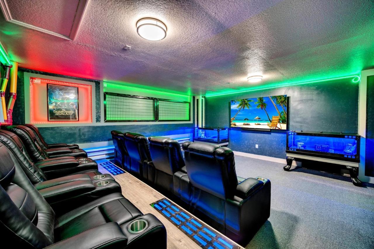 Near Disney! Spacious 5Br Resort Home With Private Pool, Hot Tub And Theater! Orlando Eksteriør billede
